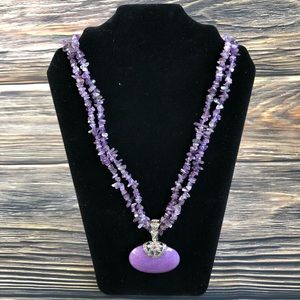 Premier Designs Necklace - purple
